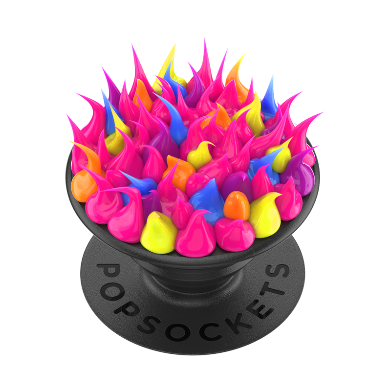 Spiky Pink Acid — Adhesive PopGrip image number 0